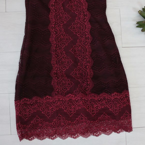 Free People Natasha Lace Mini Dress - Picture 8 of 9